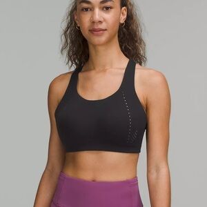 lululemon black airsupport high support bra